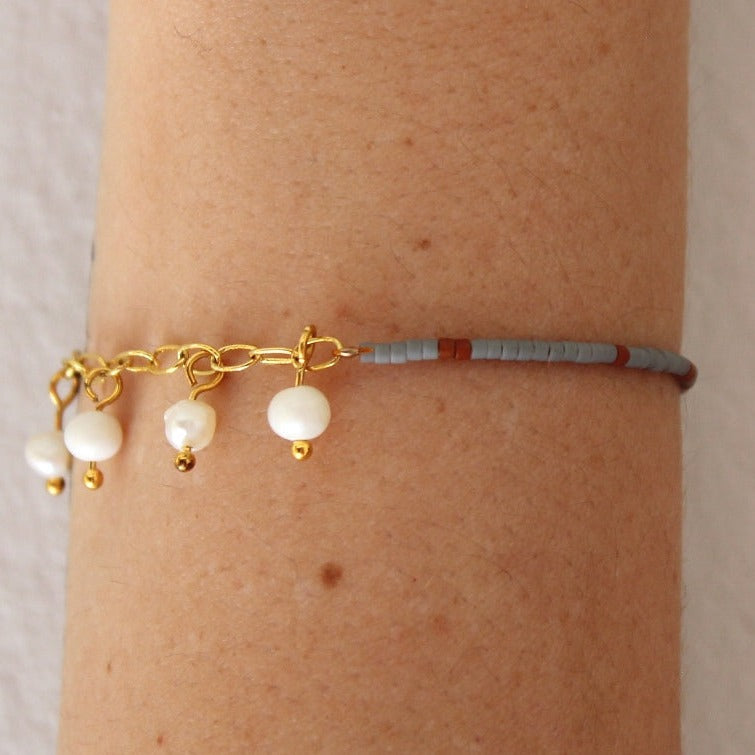 Luna Bracelet-Grey